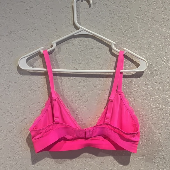 VS Pink Lace Bralette - Picture 3 of 3